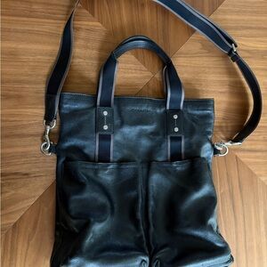 Coach Black Leather Crossbody Bag